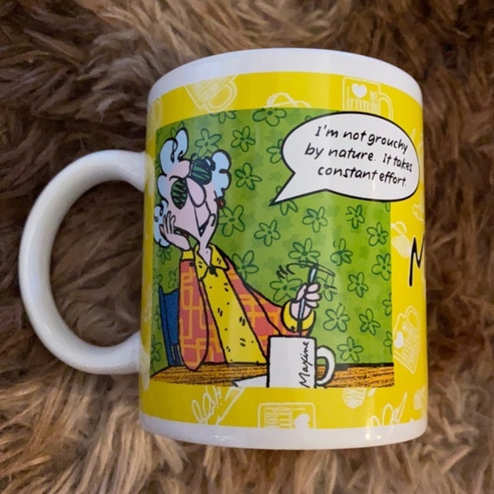 Maxine Vintage Hallmark Maxine grumpy grouchy‎ humor coffee mug